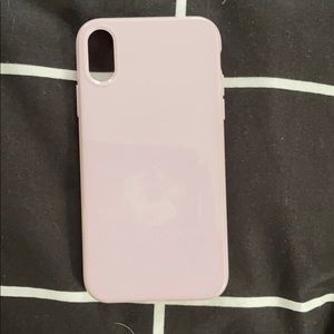 lavender Iphone Xr phone case.
